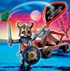 Playmobil 4812 Wolf Knight with Catapult
