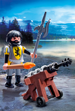 Playmobil 4870 Lion Knight Cannon Guard