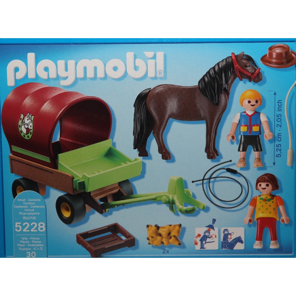 5228PM Playmobil Children Pony Wagon