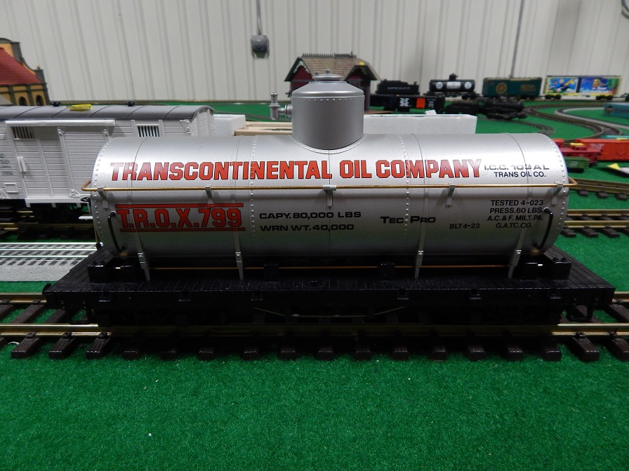 LGB 4080Y01 Transcontinental Oil Company Tank Car in PreOwned LGB